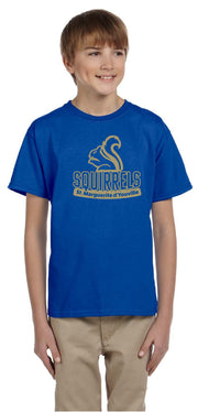 SMY SPIRITWEAR - YOUTH - GILDAN COTTON TEE - SQUIRRELS