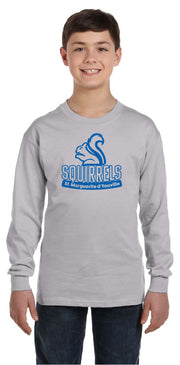 SMY SPIRITWEAR - GILDAN COTTON LONGSLEEVE - SQUIRRELS