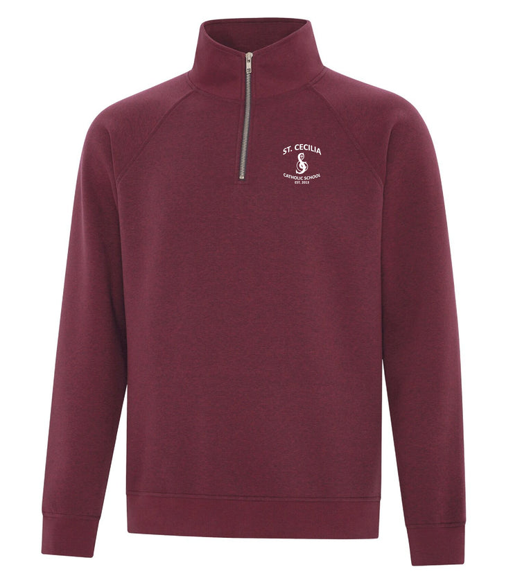 ST. CECILIA STAFFWEAR- ATC ESACTIVE VINTAGE 1/4 ZIP