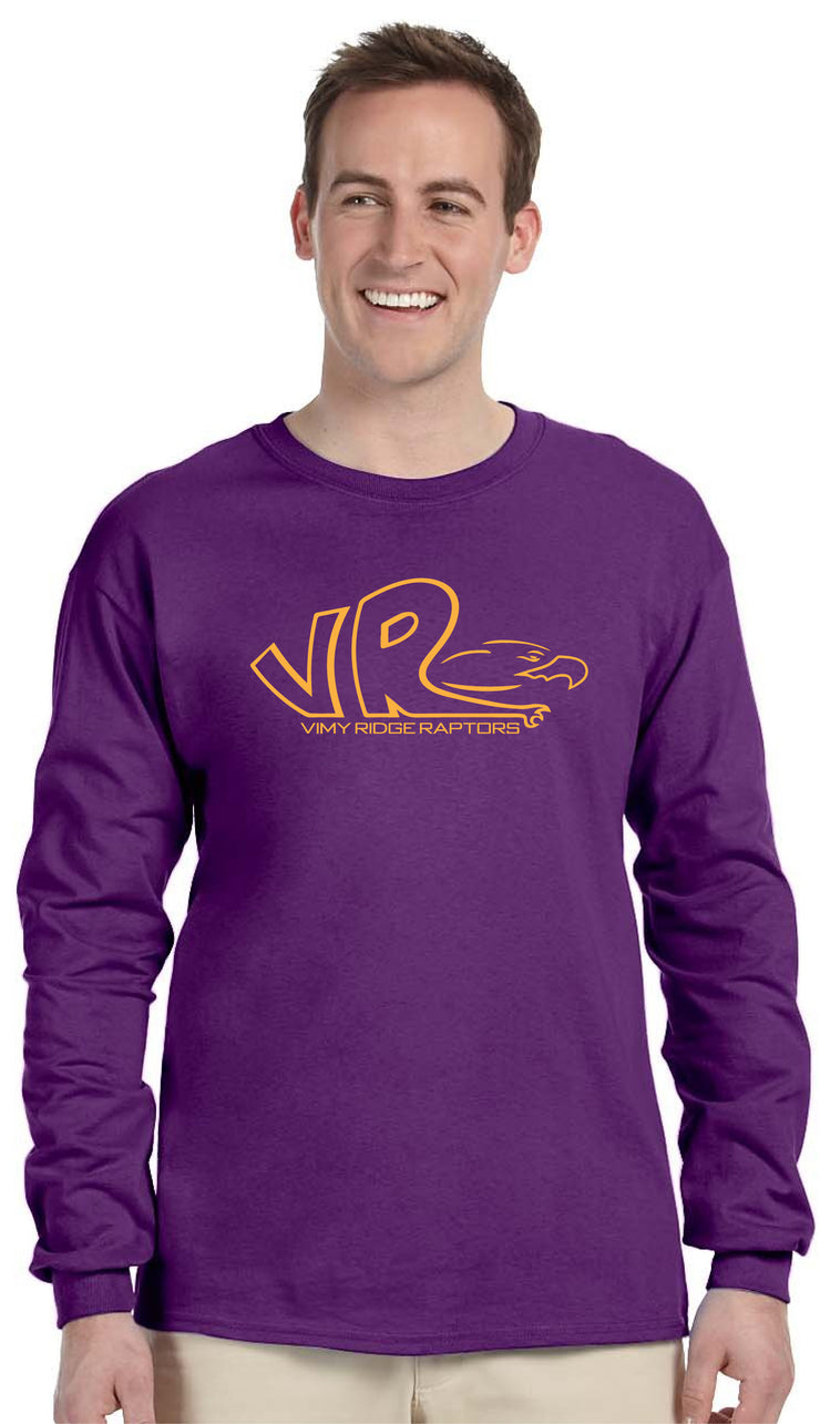 VIMY RIDGE SPIRITWEAR - ADULT - GILDAN LONGSLEEVE COTTON TEE