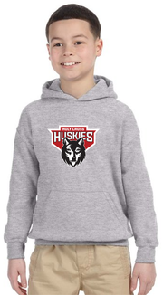 HOLY CROSS SPIRIT - HUSKIES - GILDAN COTTON HOODIE