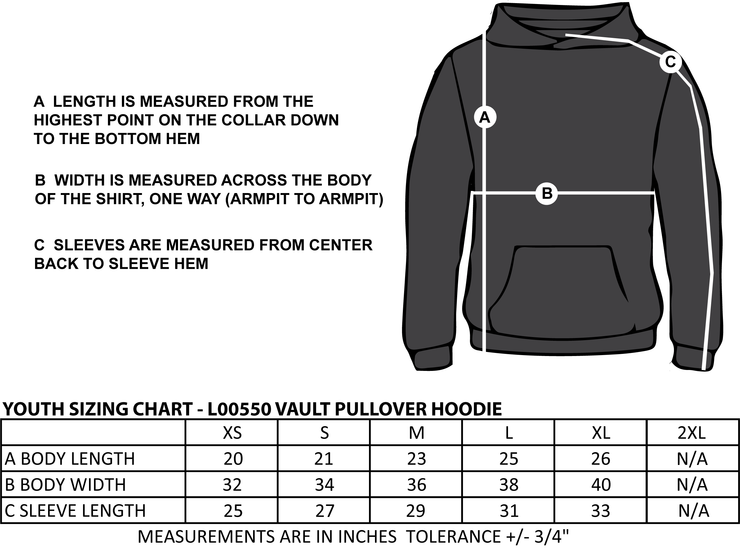 CHELSEA NORDIQ - YOUTH - VAULT PULLOVER HOODIE
