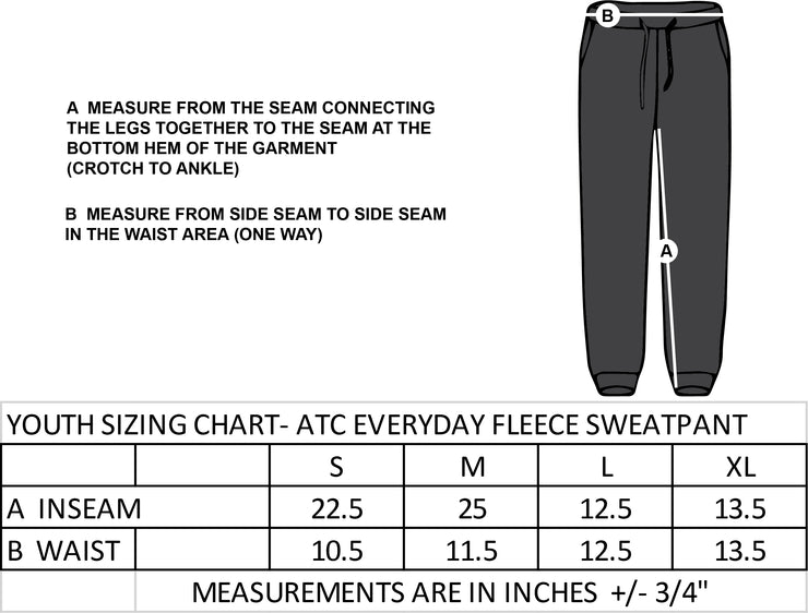 FALLINGBROOK SPIRITWEAR - ATC EVERYDAY FLEECE SWEATPANTS - YOUTH