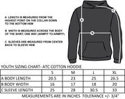 GLASHAN SPIRITWEAR - GATORS LOGO - ATC EVERYDAY FLEECE HOODIE