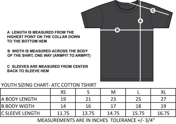 ST. ANDREW SPIRITWEAR - CREST - YOUTH - ATC COTTON TEE