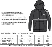 ST MICHAEL CORKERY GRADWEAR -YOUTH - ATC COTTON ZIPPED HOODIE