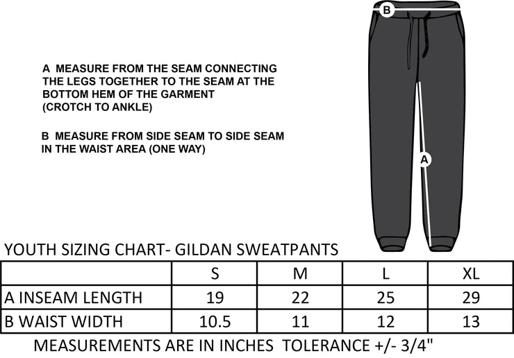 ST. GEMMA SPIRITWEAR-YOUTH-GILDAN SWEATPANTS-JAGUARS