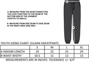 ST. PATRICK SPIRITWEAR- YOUTH- GILDAN COTTON SWEATPANT- SCHOOL LOGO