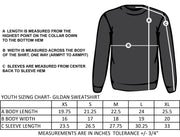 BROADVIEW SPIRITWEAR - TWILL - GILDAN HEAVY BLEND COTTON CREW SWEATSHIRT - YOUTH