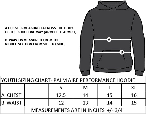 ST. JOSEPHINE VIRTUAL SPIRITWEAR - YOUTH - PALM AIRE PERFORMANCE HOODIE