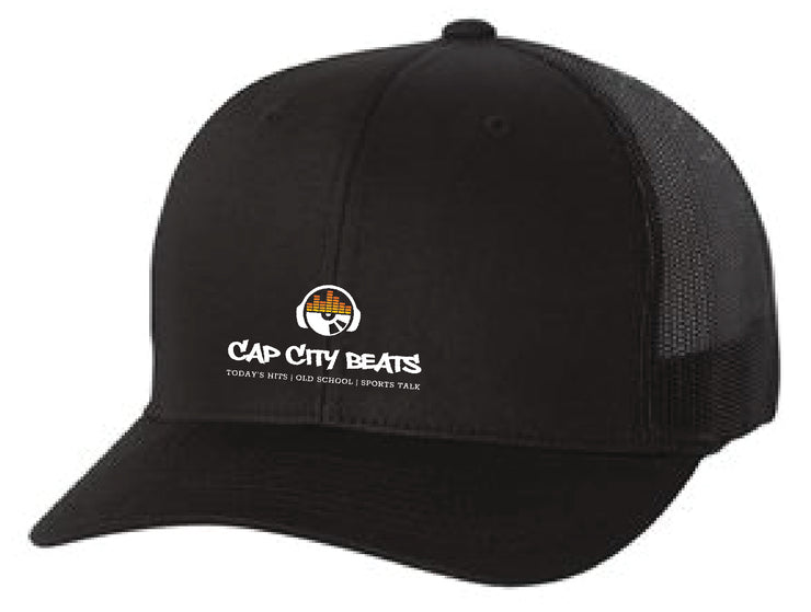 CAP CITY BEATS- YUPOONG SIX PANEL RETRO TRUCKER CAP