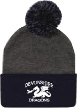 DEVONSHIRE SPIRITWEAR - POM POM CUFFED TOQUE