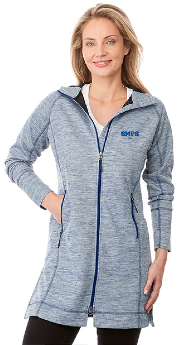 SOUTH MARCH STAFFWEAR - LADIES ODELL KNIT ZIP HOODY