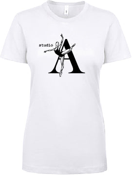 STUDIO A- NEXT LEVEL LADIES RINGSPUN TEES