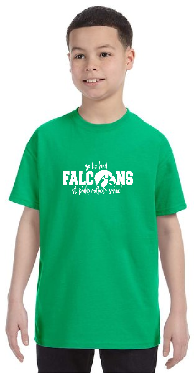 ST. PHILIP SPIRITWEAR - GO BE KIND - GILDAN COTTON TEE