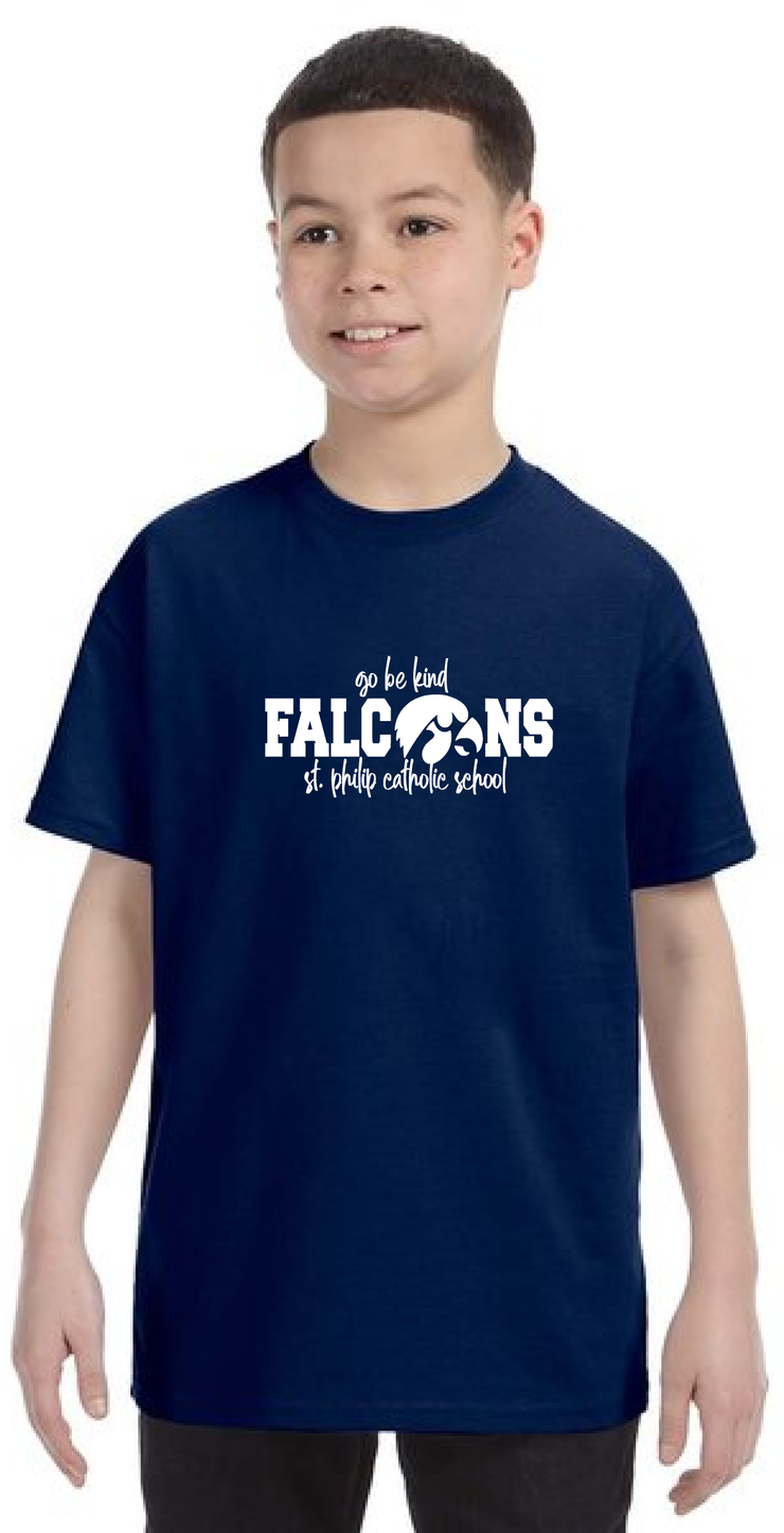 ST. PHILIP SPIRITWEAR - GO BE KIND - GILDAN COTTON TEE