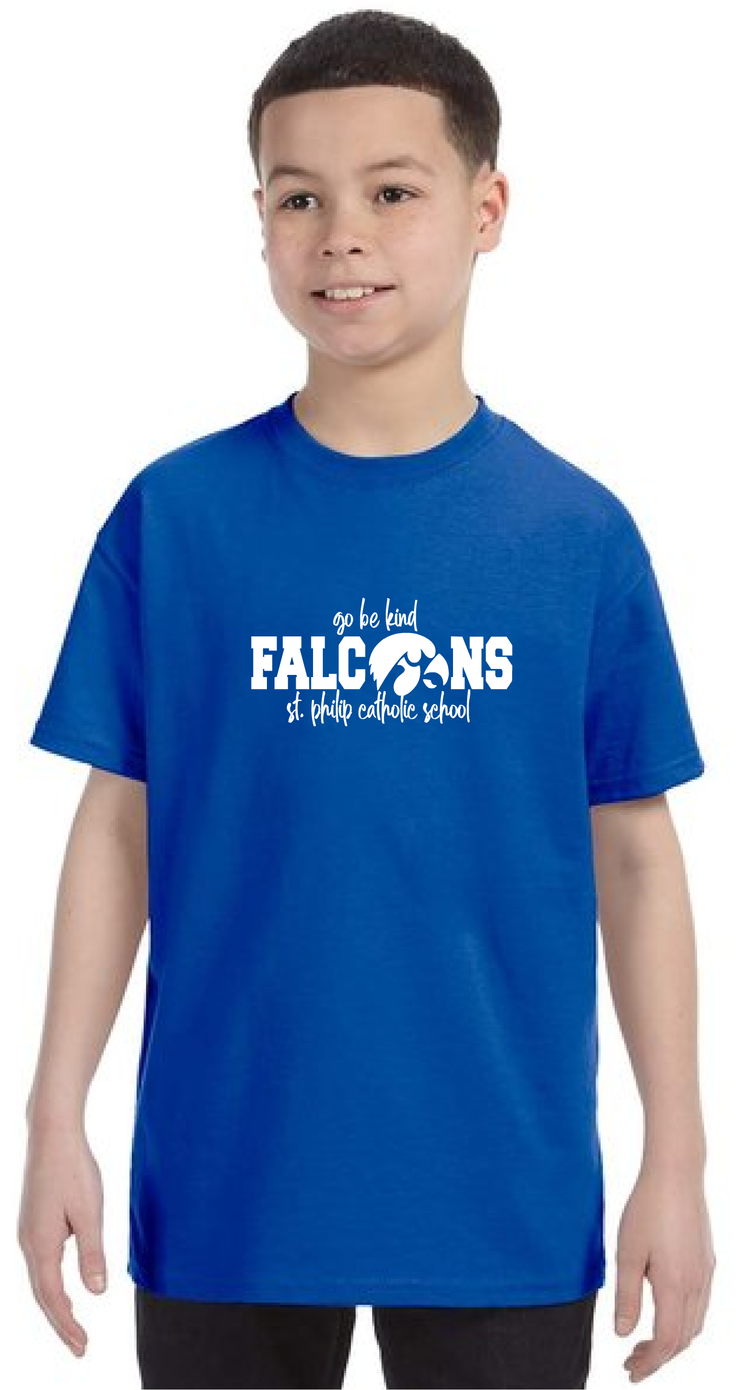 ST. PHILIP SPIRITWEAR - GO BE KIND - GILDAN COTTON TEE